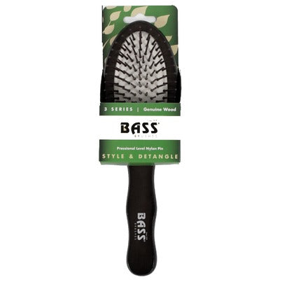 Bass Brushes 3 Series Grande broche ovale en nylon