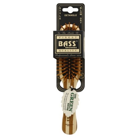 Bass Brush- the Green Brush, Medium Paddle