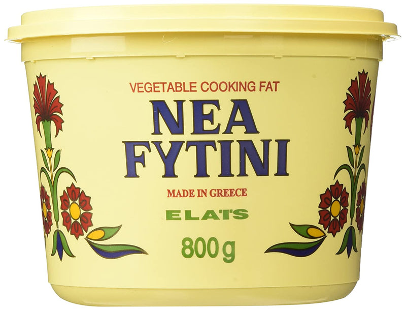 Shortening d'huile végétale Nea Fytini 800g