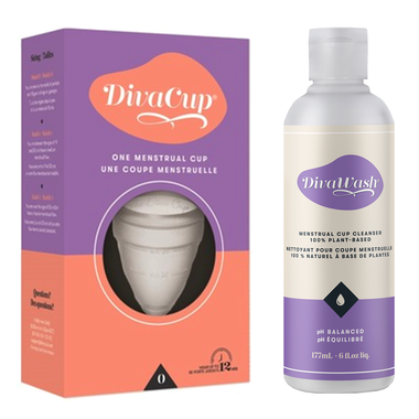 The DivaCup Model 1 & Wash Bundle