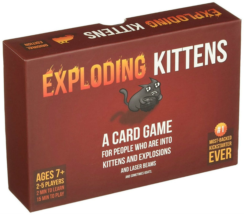 Chatons qui explosent : un jeu de cartes