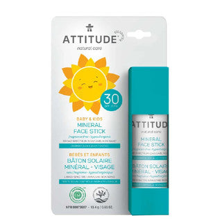 Attitude Baby & Kids Stick Minéral Visage SPF 30