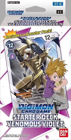 Digimon: Starter Deck - VENOMOUS VIOLET