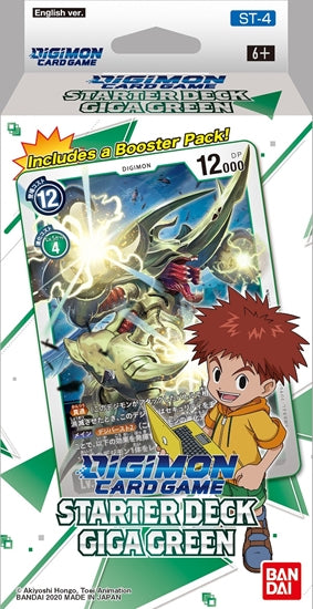 Digimon: Starter Deck - GIGA GREEN