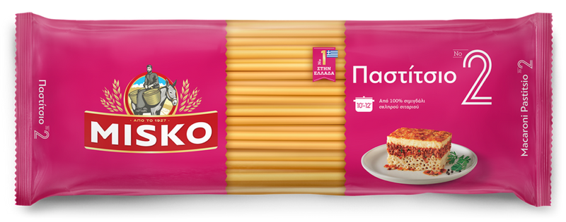 MISKO Macaroni Pastitsio No2 (Bucatini)