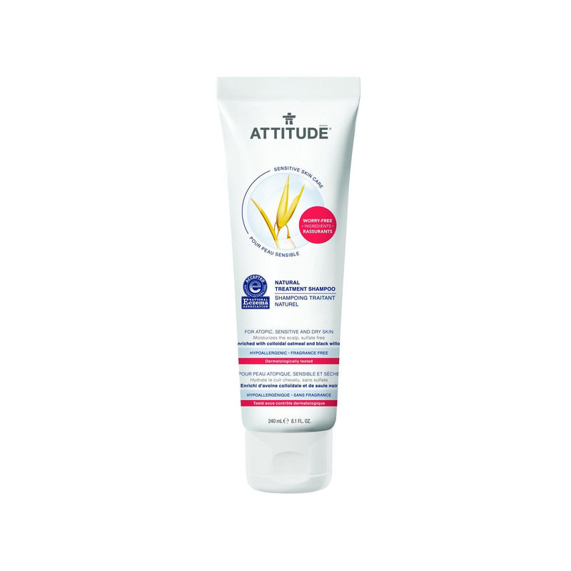 Attitude Shampooing Traitant Naturel 240 ml