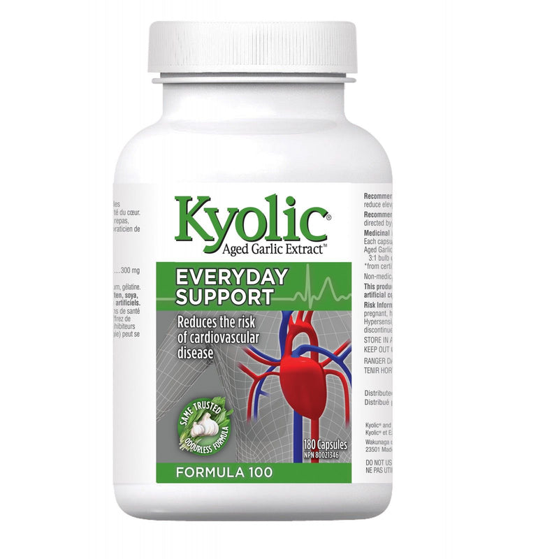 Kyolic® Formula 100 Soutien Quotidien 180 Capsules
