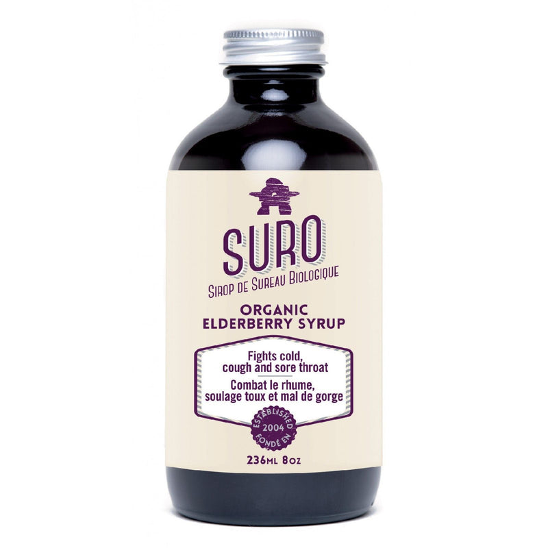 SURO Organic Elderberry Syrup 236 ml