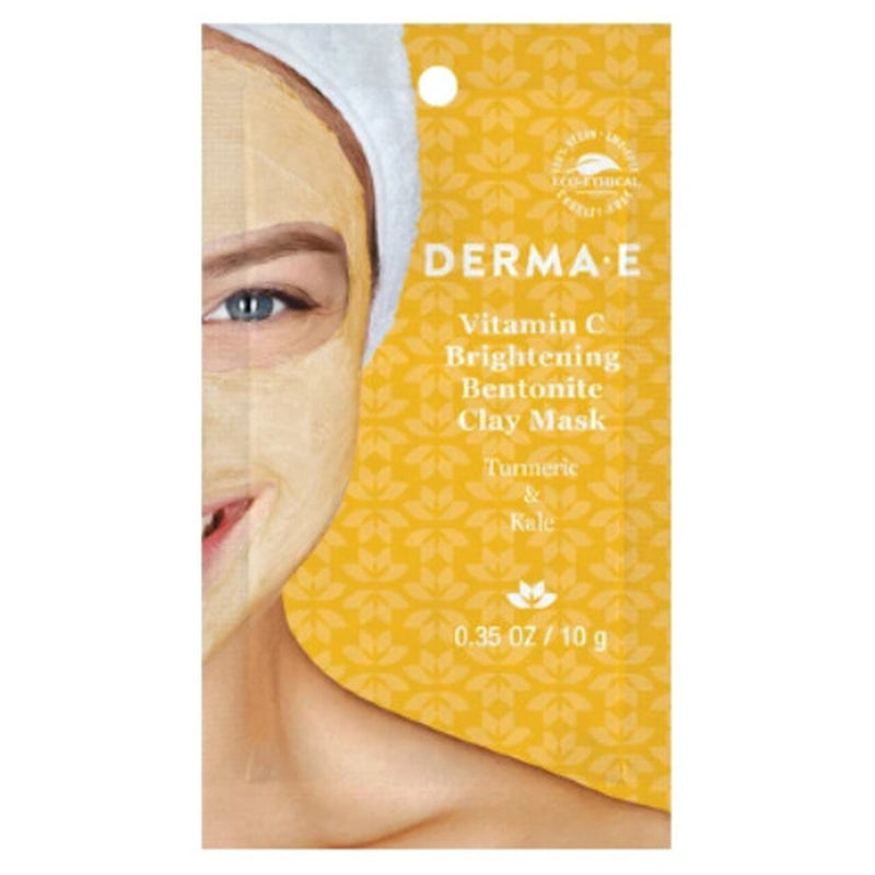 Derma E Masque à l'argile éclaircissant à la vitamine C Curcuma et chou frisé 10 g