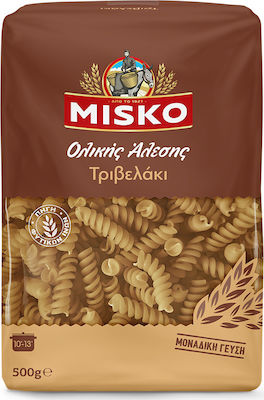 Misko - Penne Rigate De Blé Entier 500g