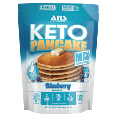 MÉLANGE À PANCAKE KETO entièrement naturel (myrtille)
