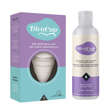 The DivaCup Model 2 & Wash Bundle