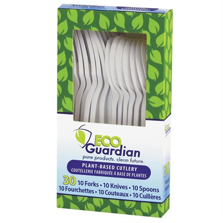 Eco Guardian Compostable Cutlery Box 10 Pieces