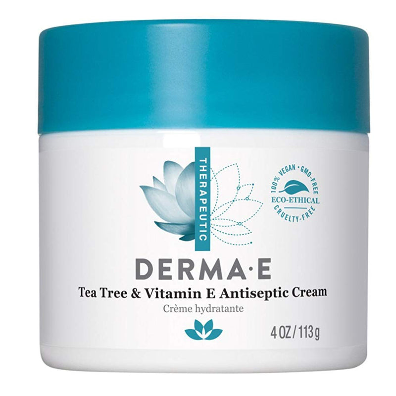 Derma E Tea Tree et Vitamine E Crème Antiseptique 113 g