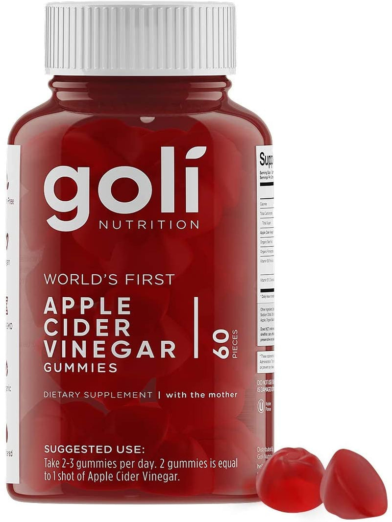 Goli Apple Cider Vinegar Gummy 60 Gummies