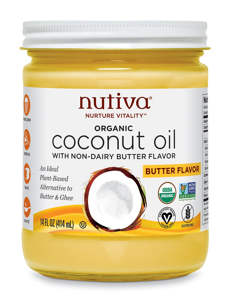 Nativa - Huile aromatisée au beurre de coco 414ml