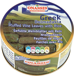 Onassis Stuffed Vine Leaves with Rice 280 g