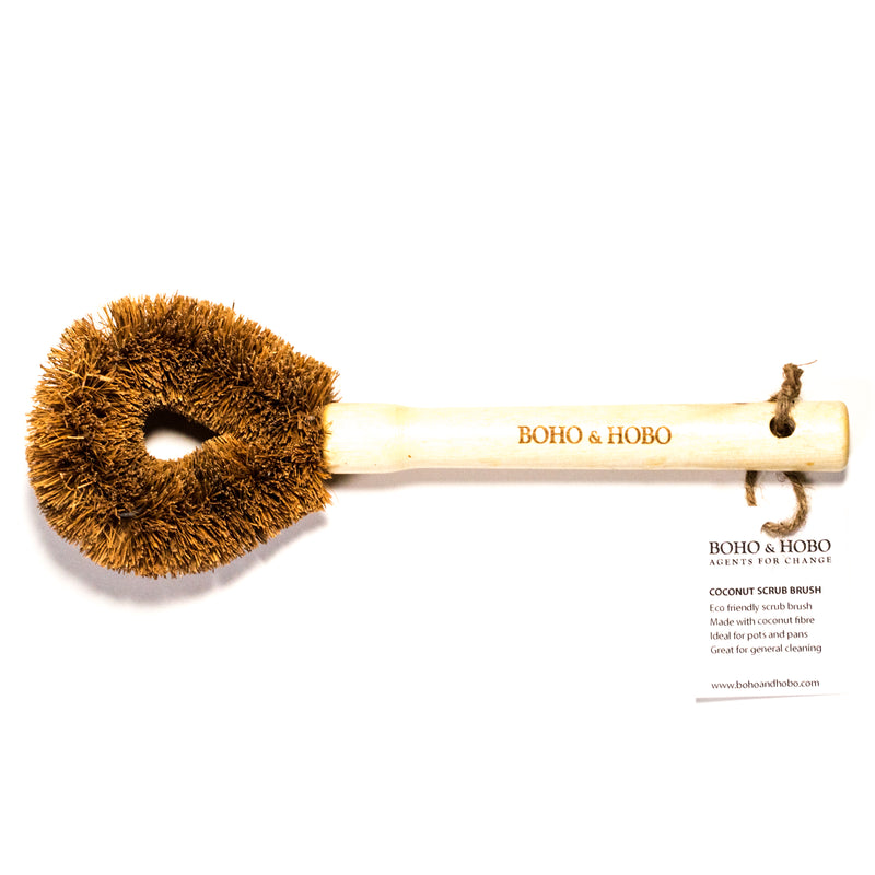 Brosse à récurer à la noix de coco BOHO & HOBO