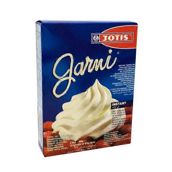 Mélange de crème fouettée instantanée Jotis (Garni) 80 g