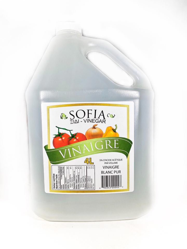 Sofia Pure White Vinegar 4L