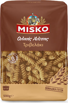 Misko - Whole Wheat Penne Rigate 500g